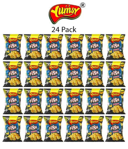 [online sale only] FISH PUFFCORN (Non Veg) | 22 gm (Pack of 24)Online Sale-YUMSY FISH PUFFCORN